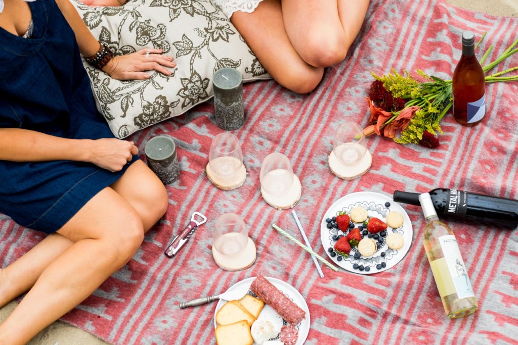 beach picnic