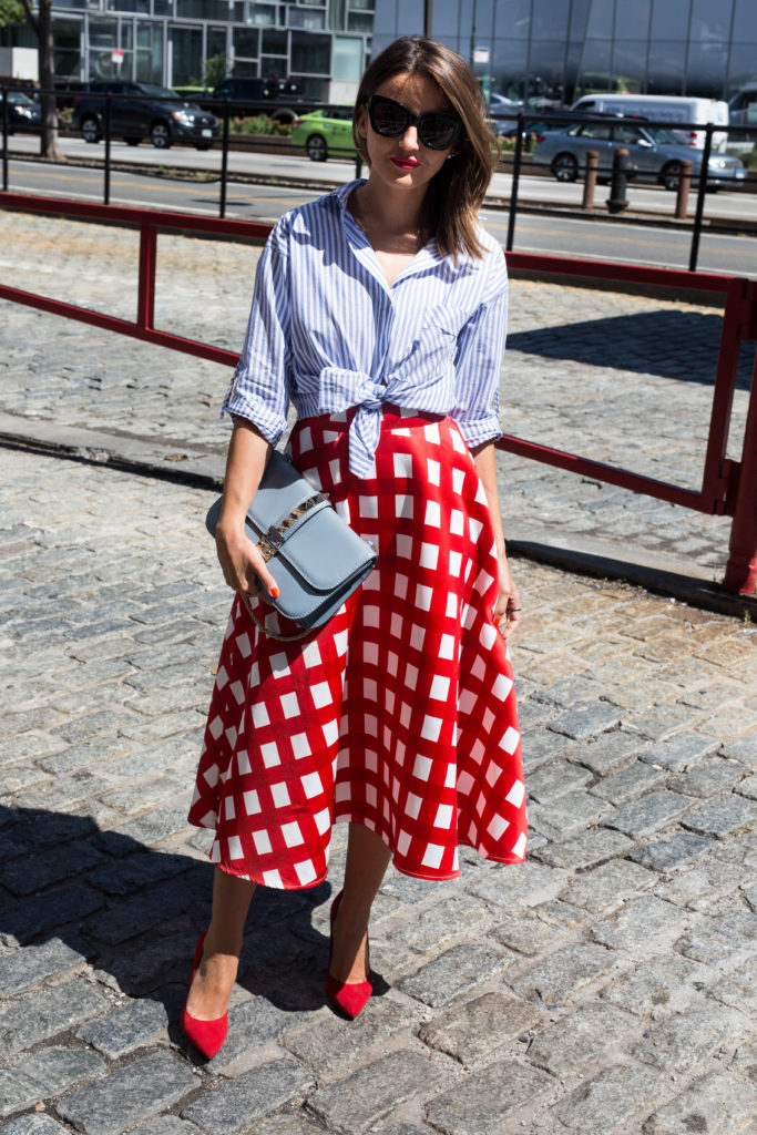 Gingham Street Style 