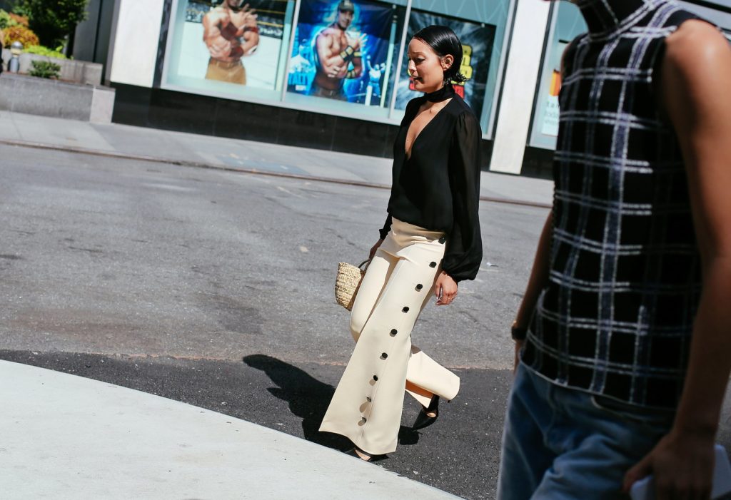 NYFW-STREET Style Pants 