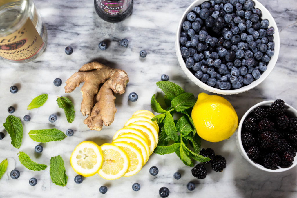 Blueberry Lemon Fizz