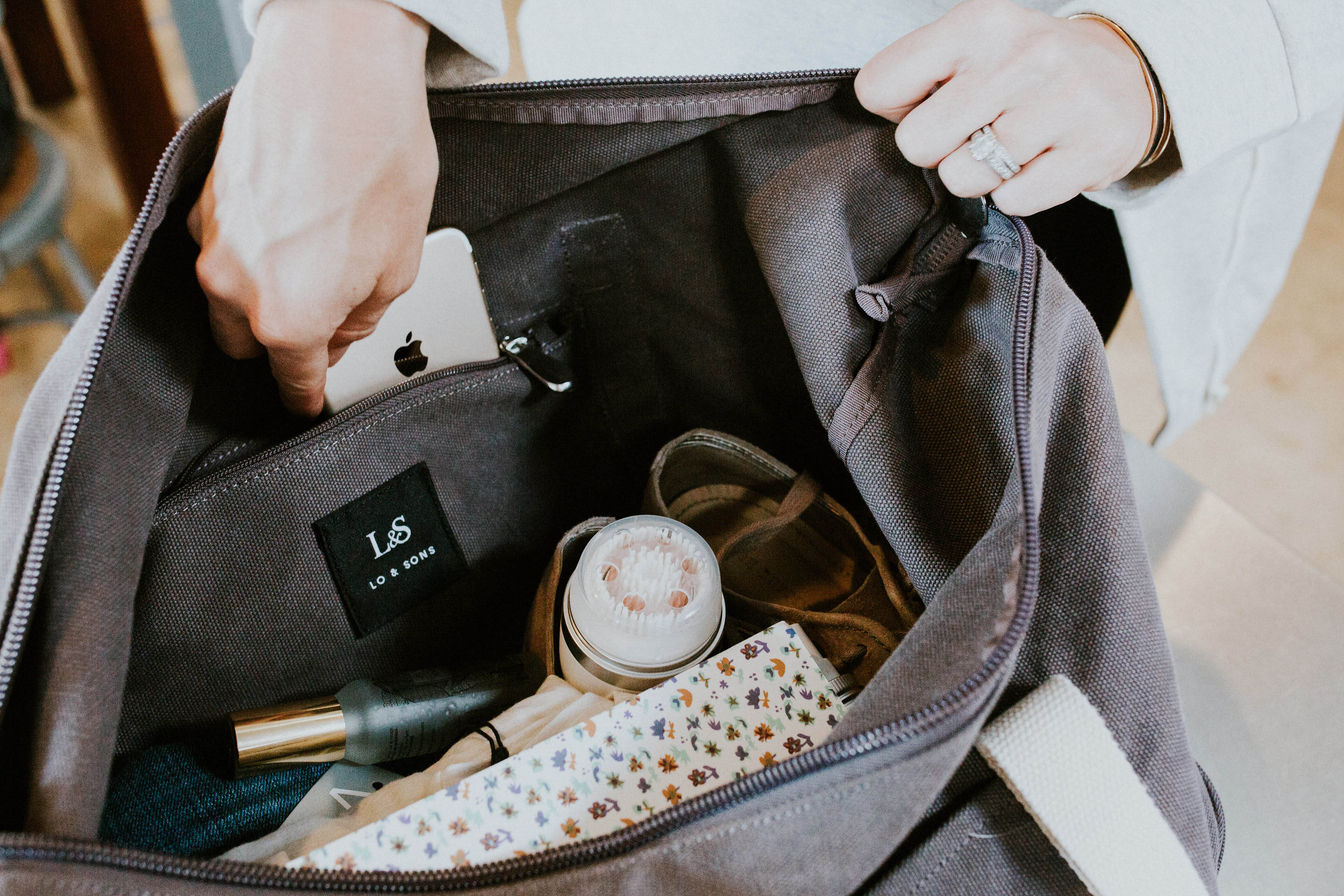 Lo and sales sons diaper bag