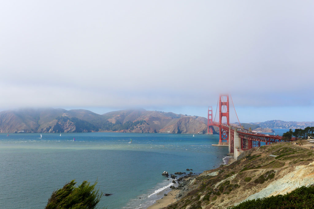 The Golden Gate Bridge 