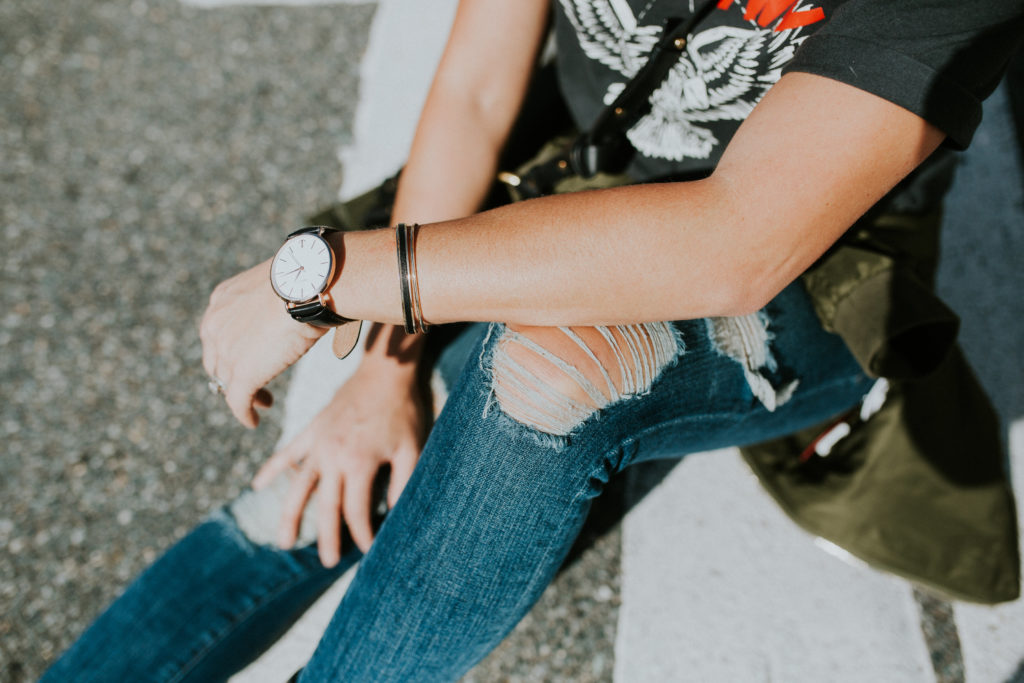 Ripped Rag and Bone Jeans