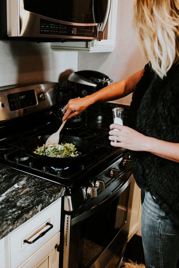 Cooking with peapod