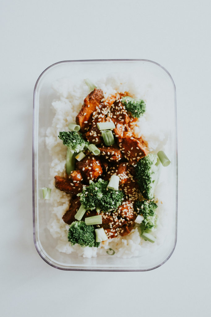 Honey Siracha Rice Bowls