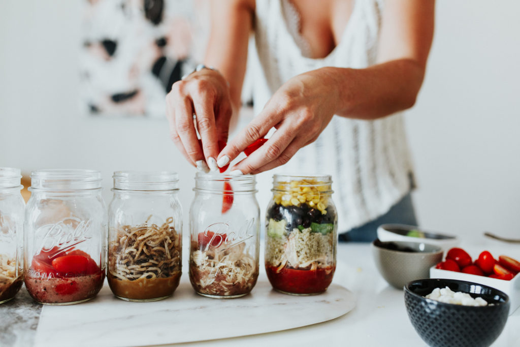 Mason Jar Lunches