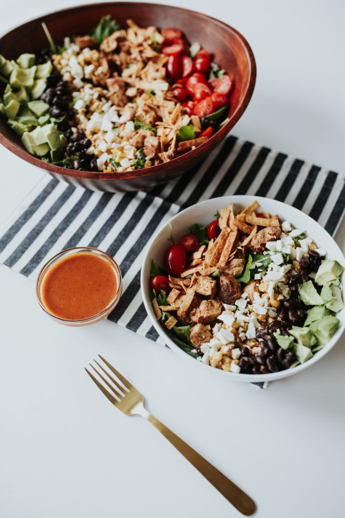 Chipotle Chicken Salad Hack