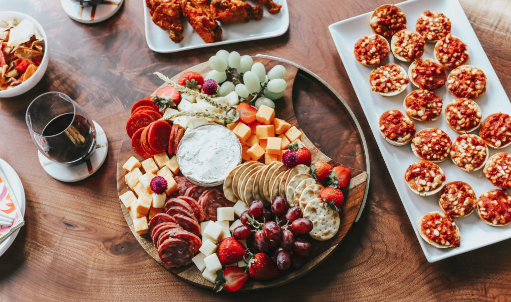 Football Party Spread